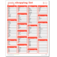 Grocery List With Coupons Spreadsheet With 007 Household Shopping List Excel Template Savvy Spreadsheets