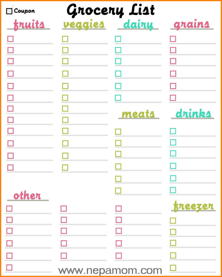 Grocery Spreadsheet Pertaining To 5+ Grocery Shopping Spreadsheet Managementoncall Grocery Spreadsheet Pertaining To 5+ Grocery Shopping Spreadsheet Managementoncall