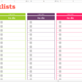 Grocery Spreadsheet Template Intended For Todo List  Excel Template  Savvy Spreadsheets