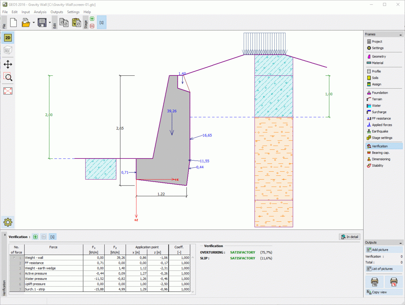 Ground Anchor Design Spreadsheet Regarding Sheet Ground Anchor Design Spreadsheet Gravity Wall Geotechnical