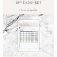 Guest List Spreadsheet For How To Organize A Wedding Guest List Spreadsheet + Free Template
