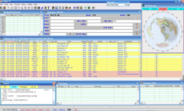 ham radio logbook excel template