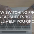 Hampshire Company Spreadsheet Intended For How Switching From Spreadsheets To Crm Will Help You Grow  Upcity