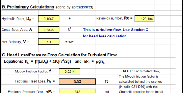 Heat Load Calculation Spreadsheet 1 Printable Spreadshee Heat Load Calculation Spreadsheet 6490