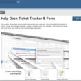Help Desk Ticket Tracking Spreadsheet Inside How To Implement An Effective It Ticketing System  Smartsheet