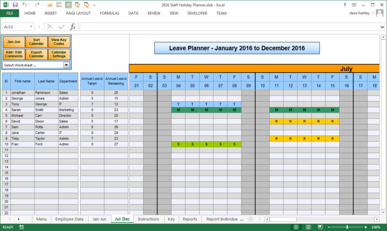 Holiday Entitlement Calculator Spreadsheet — db-excel.com