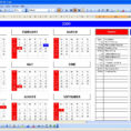 Holiday Excel Spreadsheet Regarding Top 5 Excel Yearly Calendar – Excel Spreadsheet