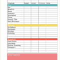 Home Accounts Spreadsheet In Free Excel Accounting Templates Small Business Template