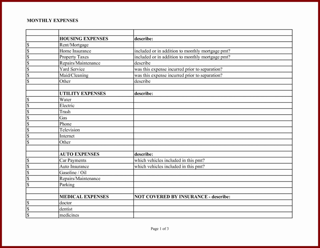 Home Business Expense Spreadsheet Inside Business Expense Template Excel Free Sample Pdf Home Business