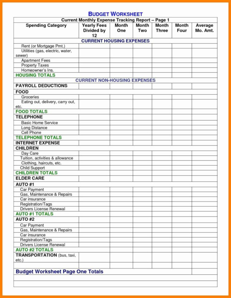 home inventory spreadsheet google docs