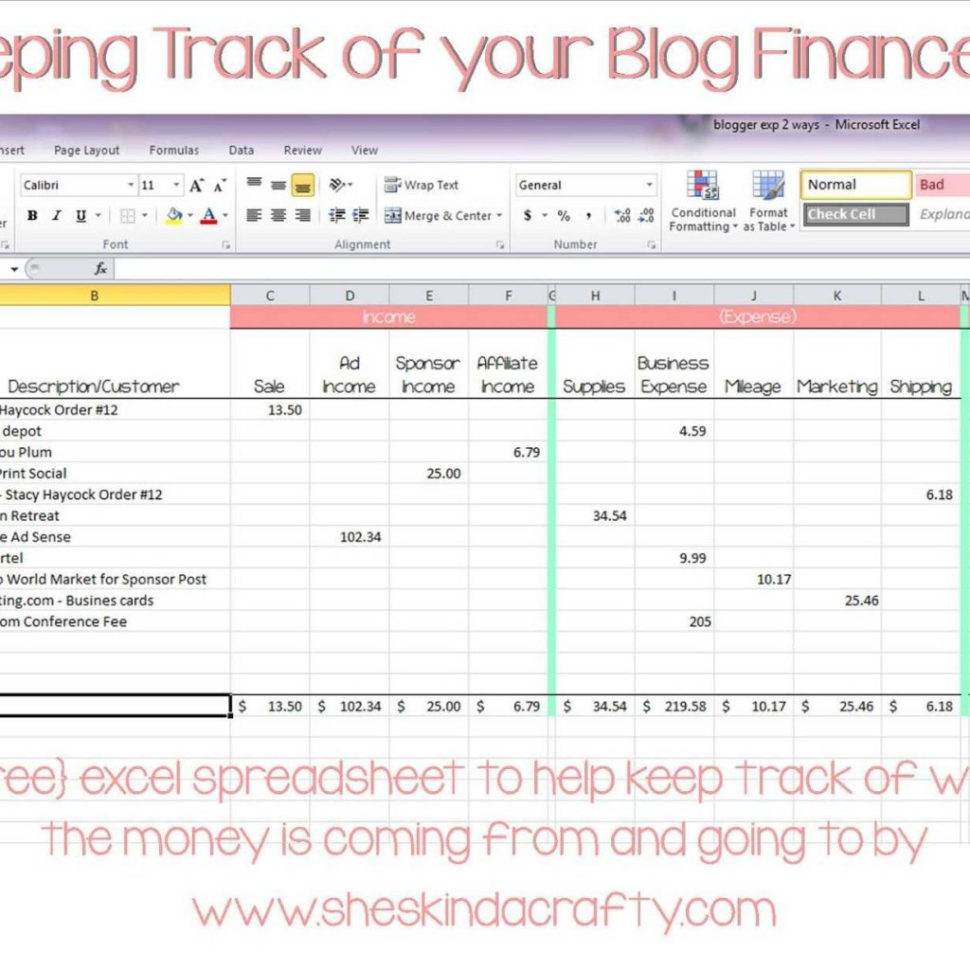 income expense excel sheet download