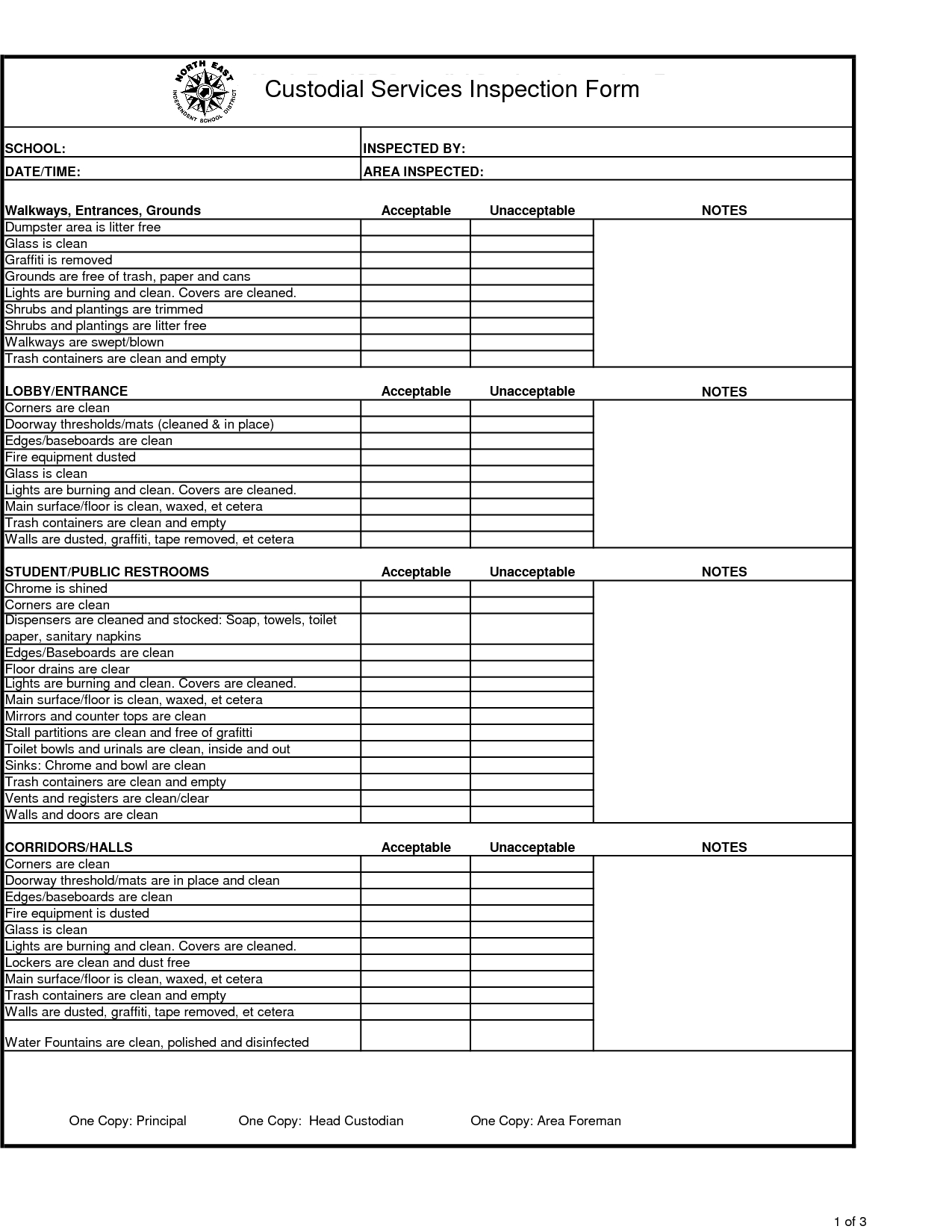 Home Inspection Checklist Spreadsheet Regarding Home Inspection Forms Free Report Singular Form 0957