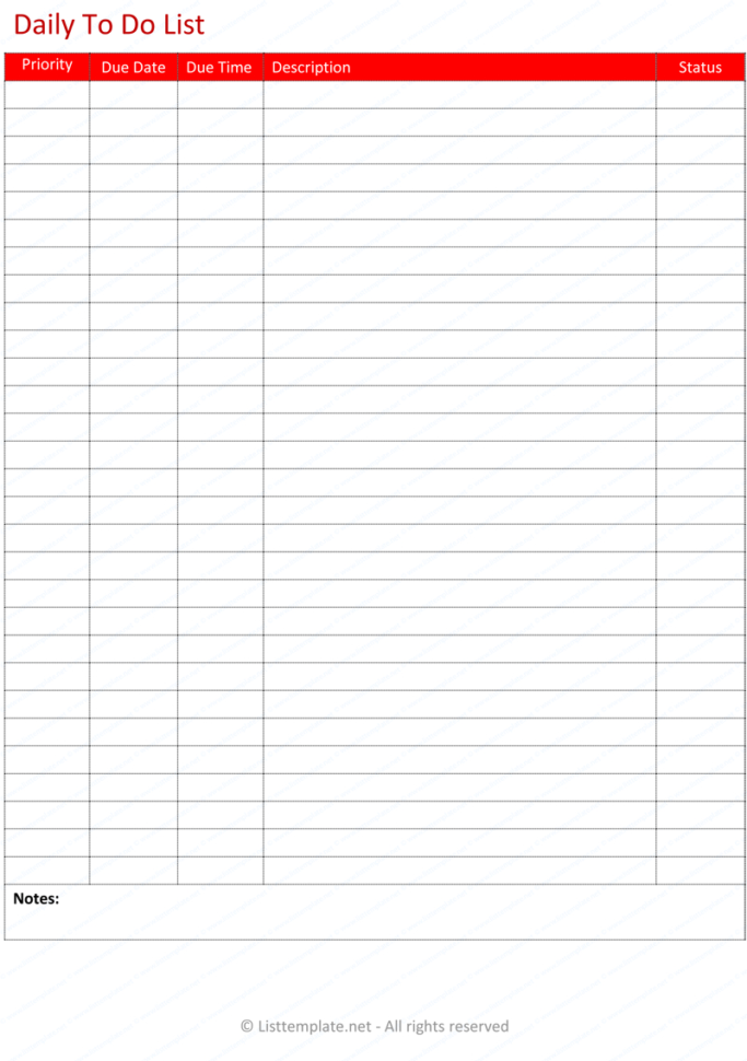 Homework Spreadsheet Inside Homework To Do List Template  Alex.annafora.co