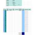 Hourly Time Tracking Spreadsheet Inside 40 Free Timesheet / Time Card Templates  Template Lab