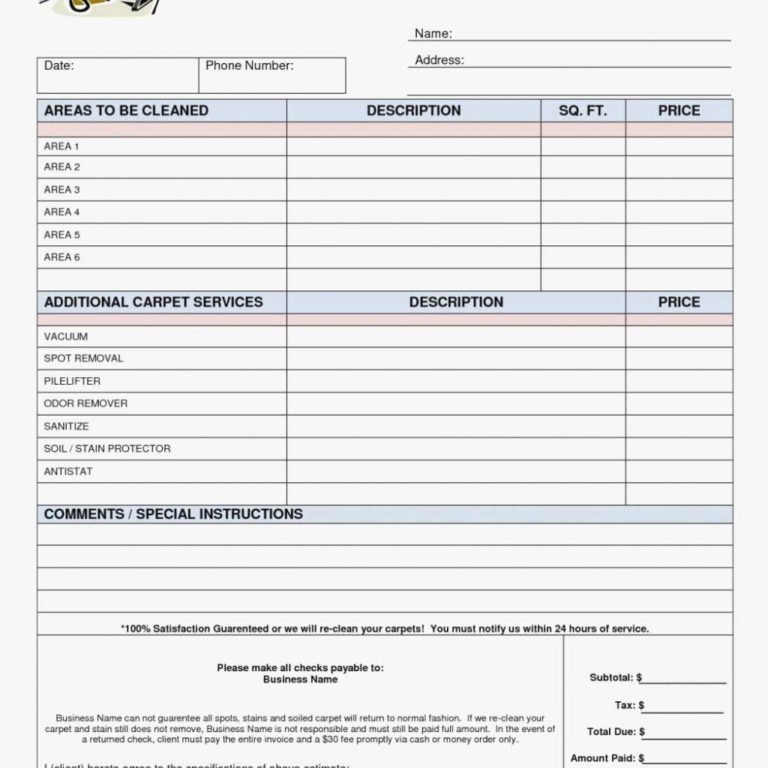 Hours Of Service Spreadsheet within Lawn Care Estimate Template Quote ...