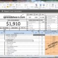 House Flip Spreadsheet Worksheet For Download House Flipping Spreadsheet 1