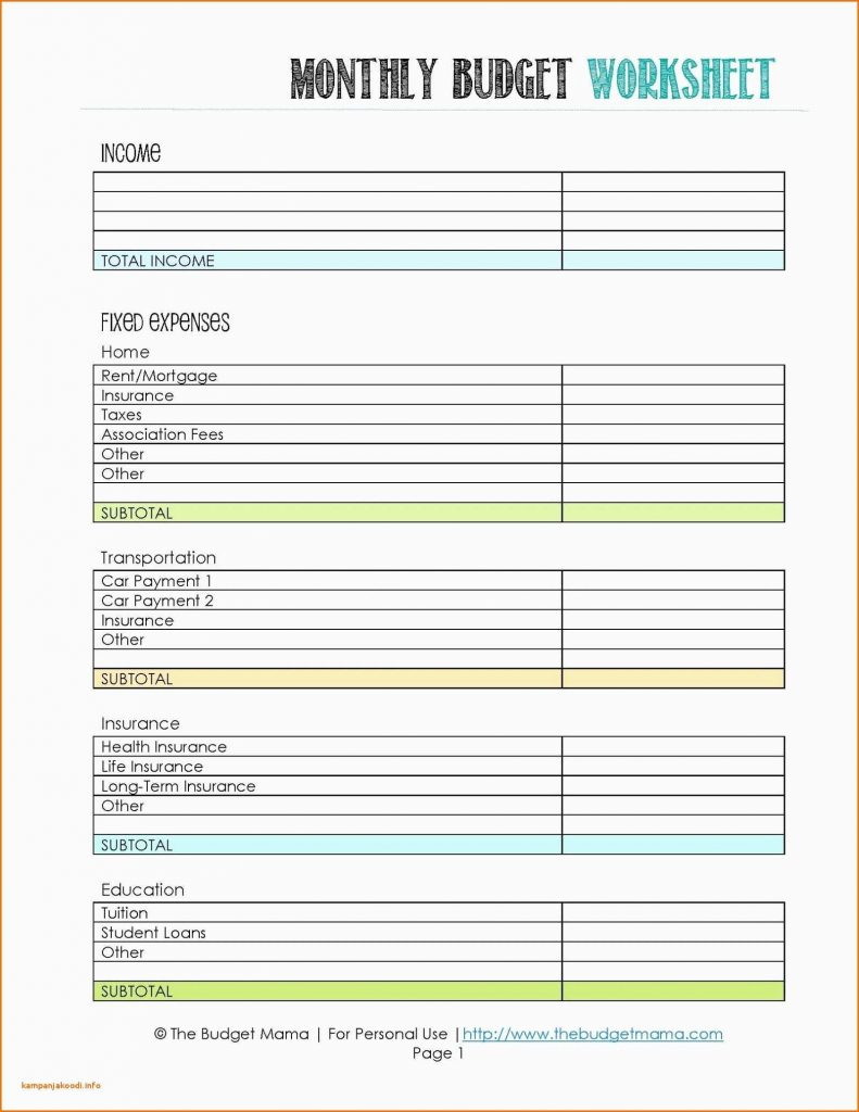 Household Bills Spreadsheet Throughout Make A Household Budget Spreadsheet Nice Printable Bud 3130