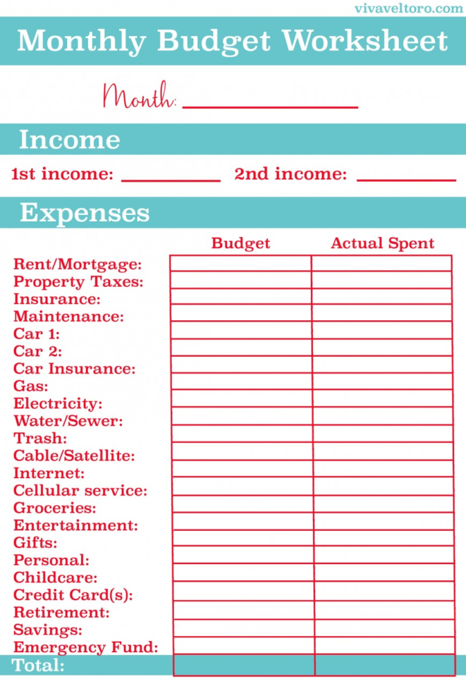 Household Bills Spreadsheet Uk Pertaining To 017 Free Household Budget Template Basic Home 7830