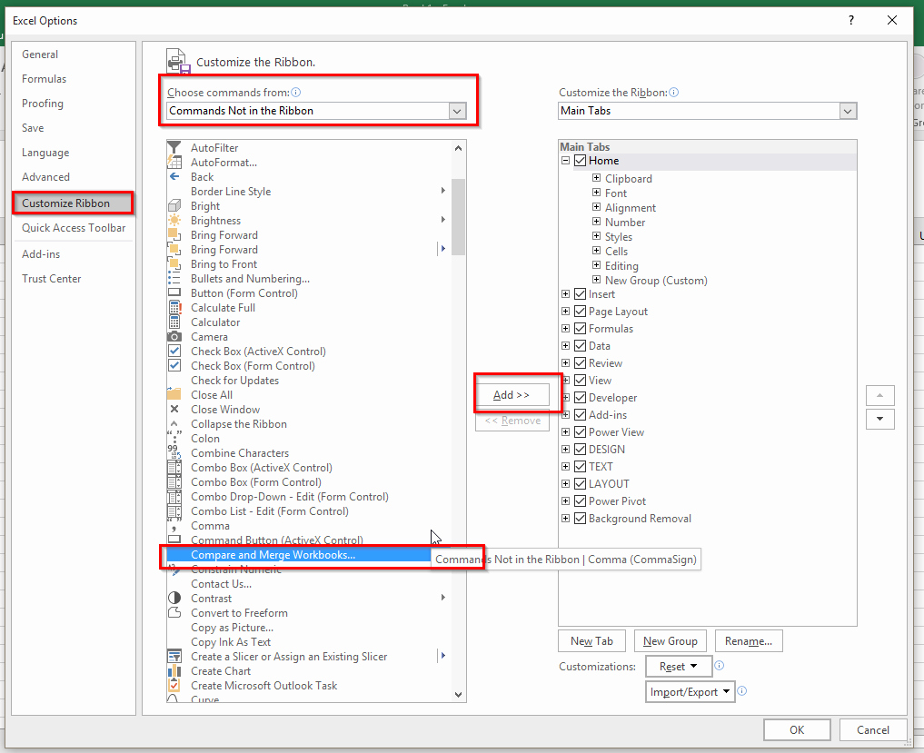 How Do I Compare Two Excel Spreadsheets with Compare Two Excel