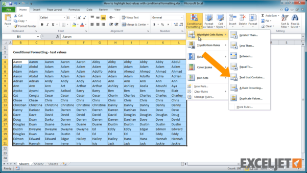 How Do I Format An Excel Spreadsheet in Excel Tutorial: How To