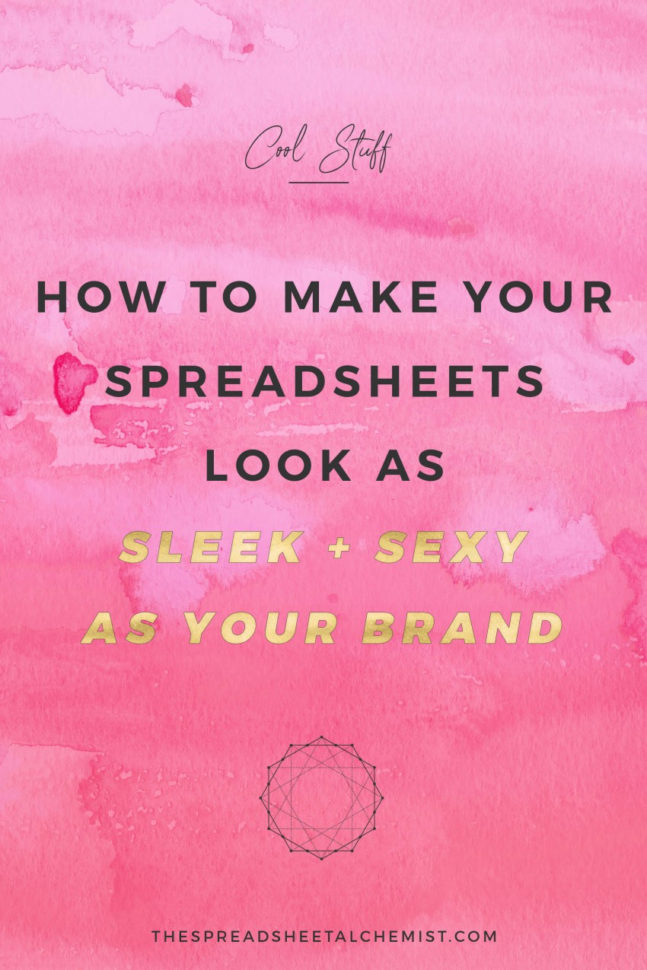 How Do I Make A Spreadsheet Intended For How To Make Your Excel Spreadsheets Look Sleek Sexy The How Do I Make A Spreadsheet Intended For How To Make Your Excel Spreadsheets Look Sleek Sexy The