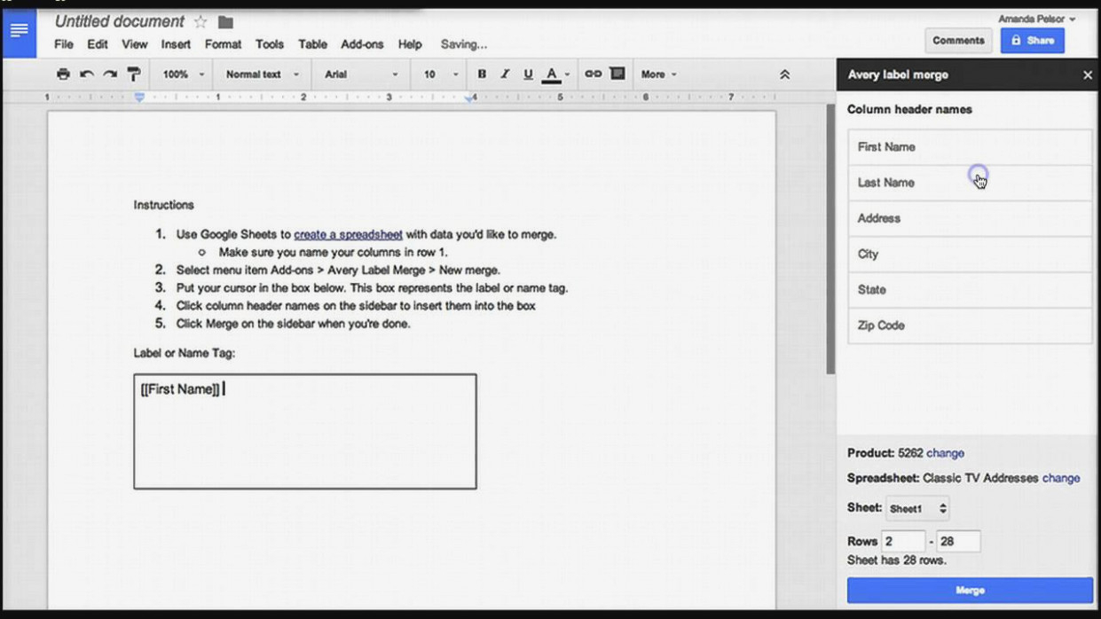 Can You Print Labels From Google Sheets