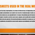 How Spreadsheets Are Used In Business With Regard To Aaron Crockett Spreadsheets Used In The Real World Examples Of