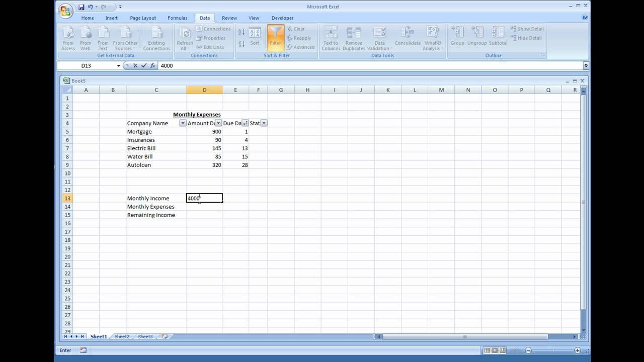 How To Build An Excel Spreadsheet Inside How To Make An Excel 