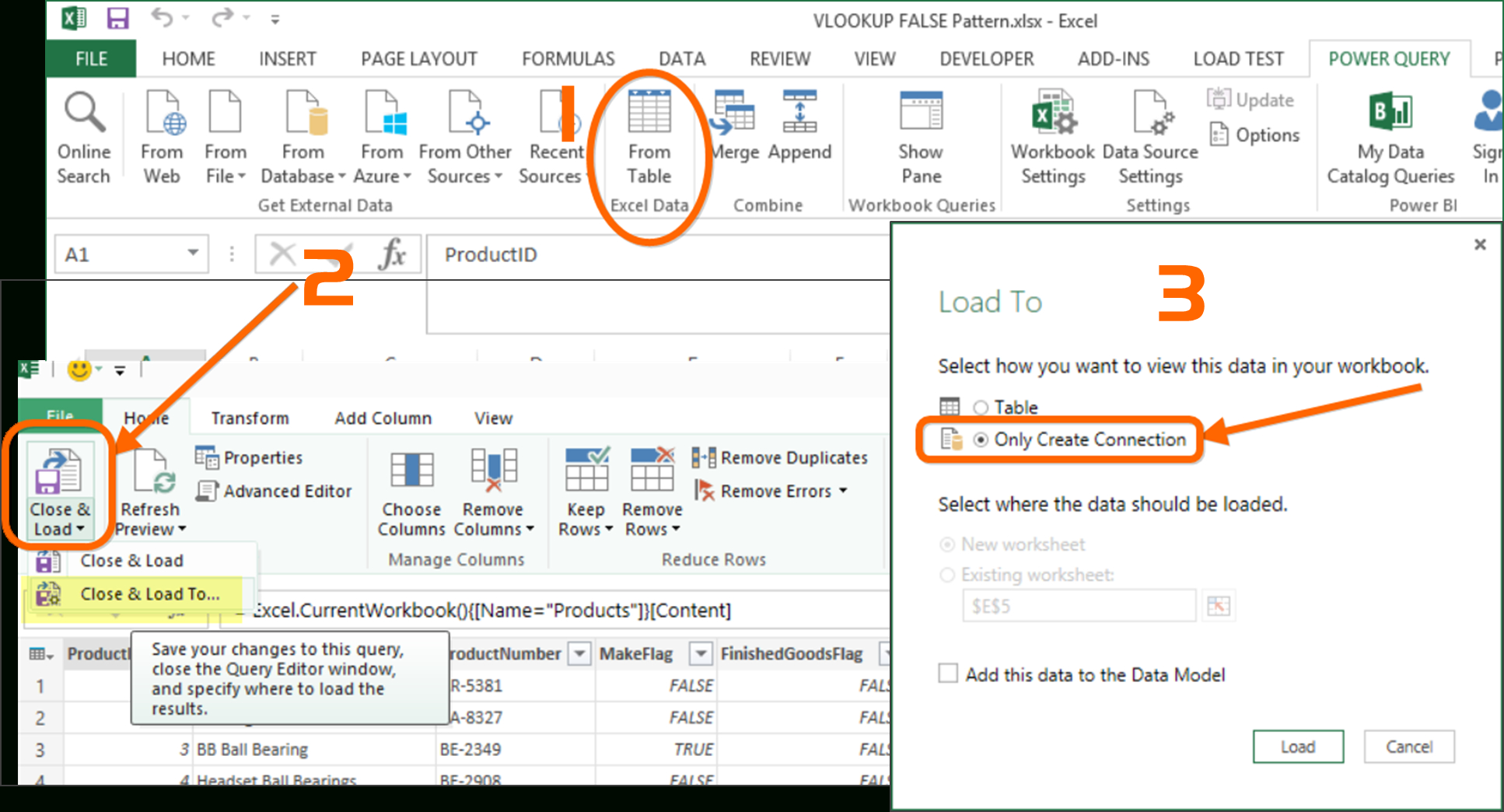 Power query текст