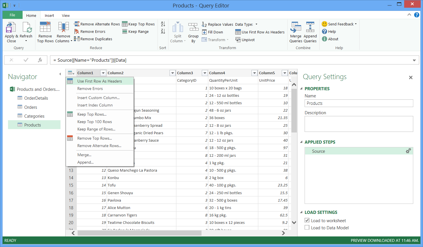 How To Combine Excel Spreadsheets Pertaining To Combine Data From Multiple Data Sources Power Query  Excel