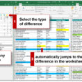 How To Compare Excel Spreadsheets Within Compare Two Excel Files, Compare Two Excel Sheets For Differences