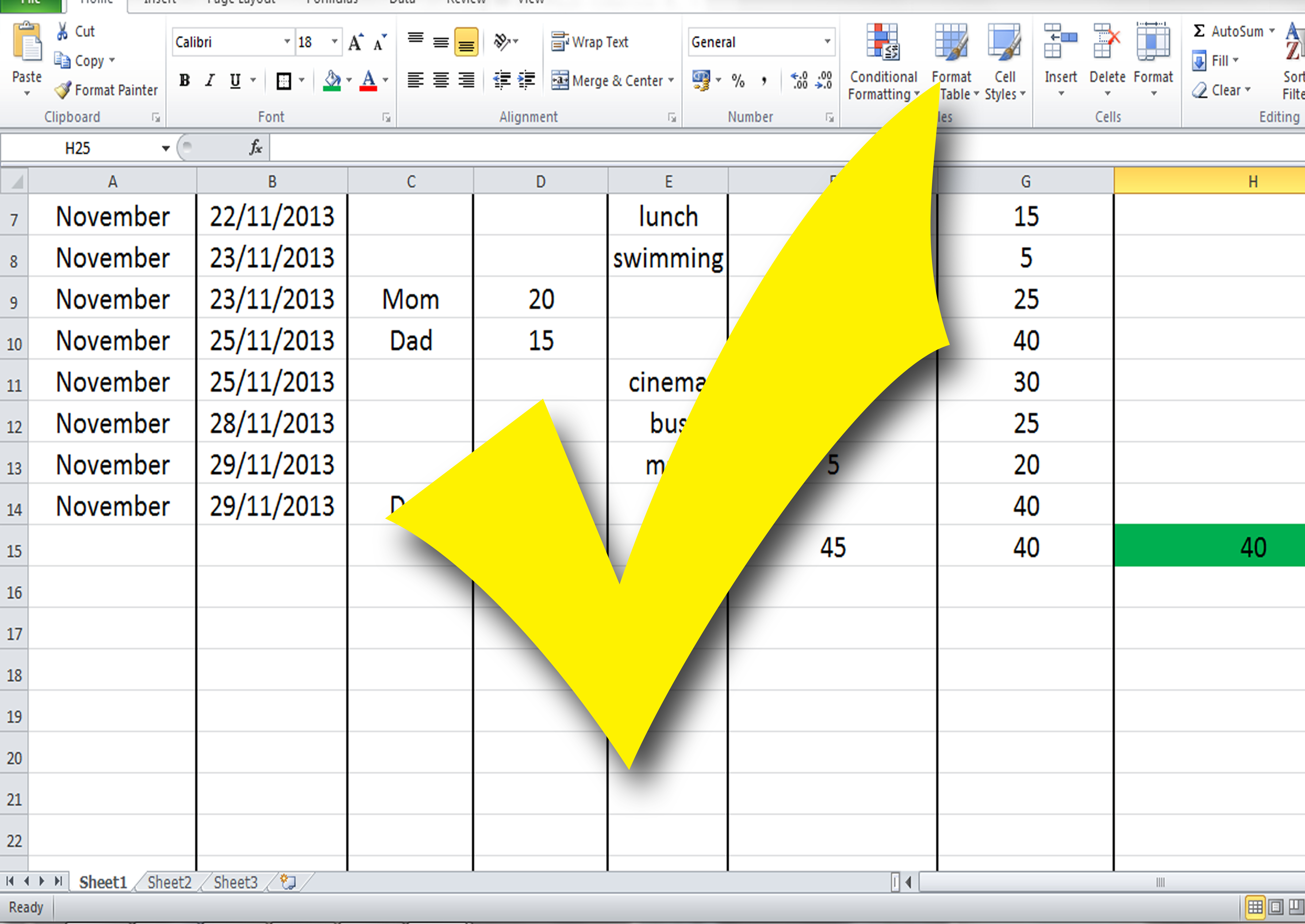 How To Create A Budget Spreadsheet Using Excel In How To Build A Budget Spreadsheet Teenagers: 13 Steps