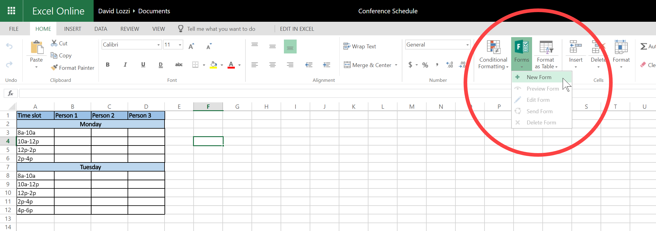 how-to-create-a-form-from-excel-spreadsheet-with-regard-to-use