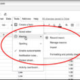 How To Create A Macro In Google Spreadsheet In Google Spreadsheets Has Received Macro Support – Tech2