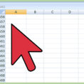 How To Create A Spreadsheet In Numbers In How To Generate A Number Series In Ms Excel: 9 Steps