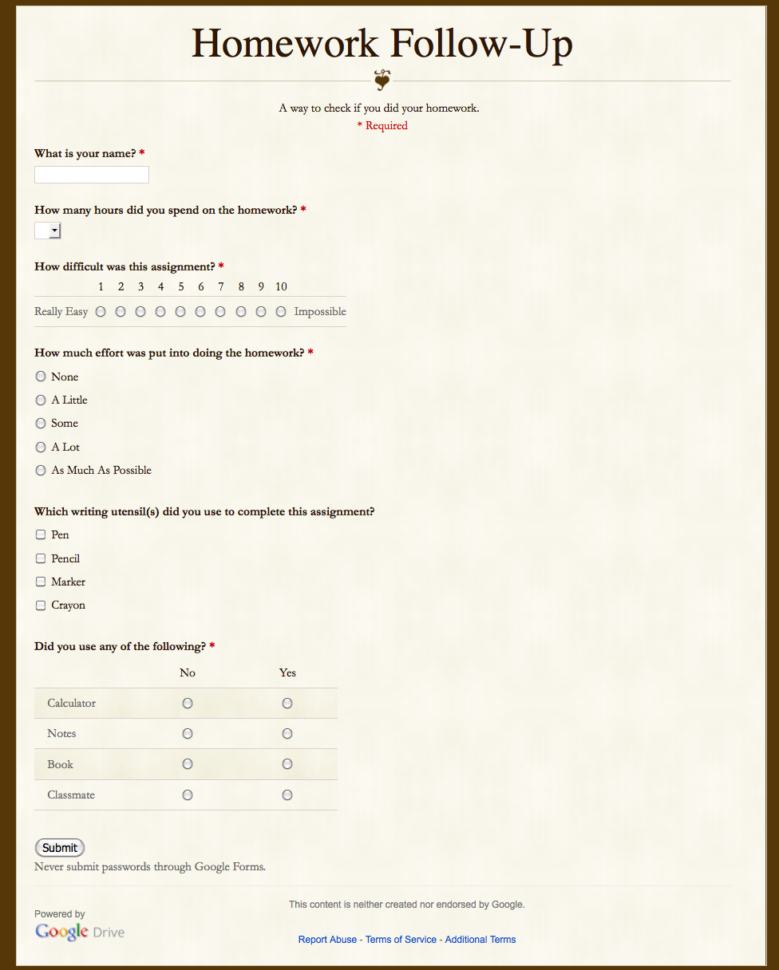How To Create Google Spreadsheet Form Within Spreadsheet Requirements  Tutorials  Byu Mckay School Of Education