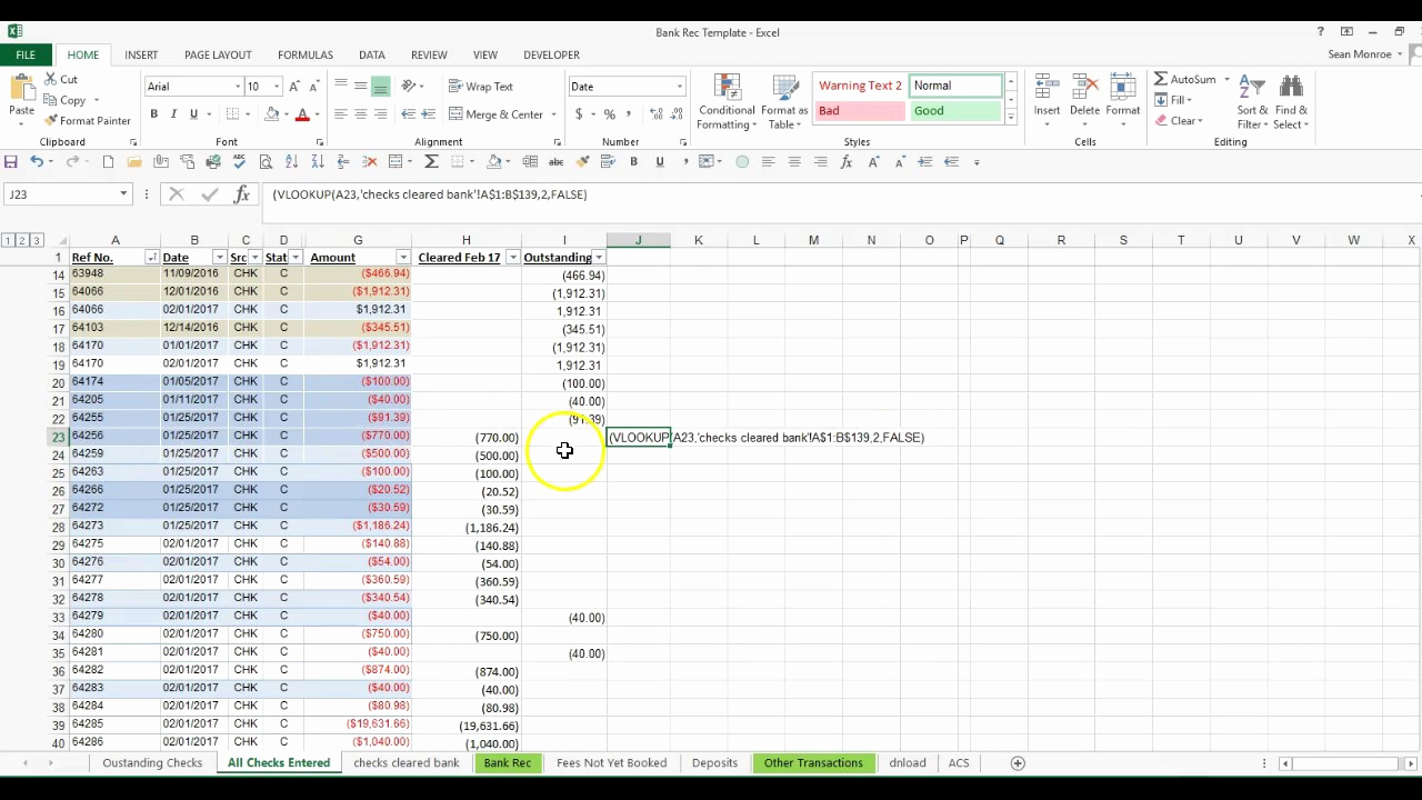 How To Do A Vlookup Between Two Spreadsheets — Db 8925