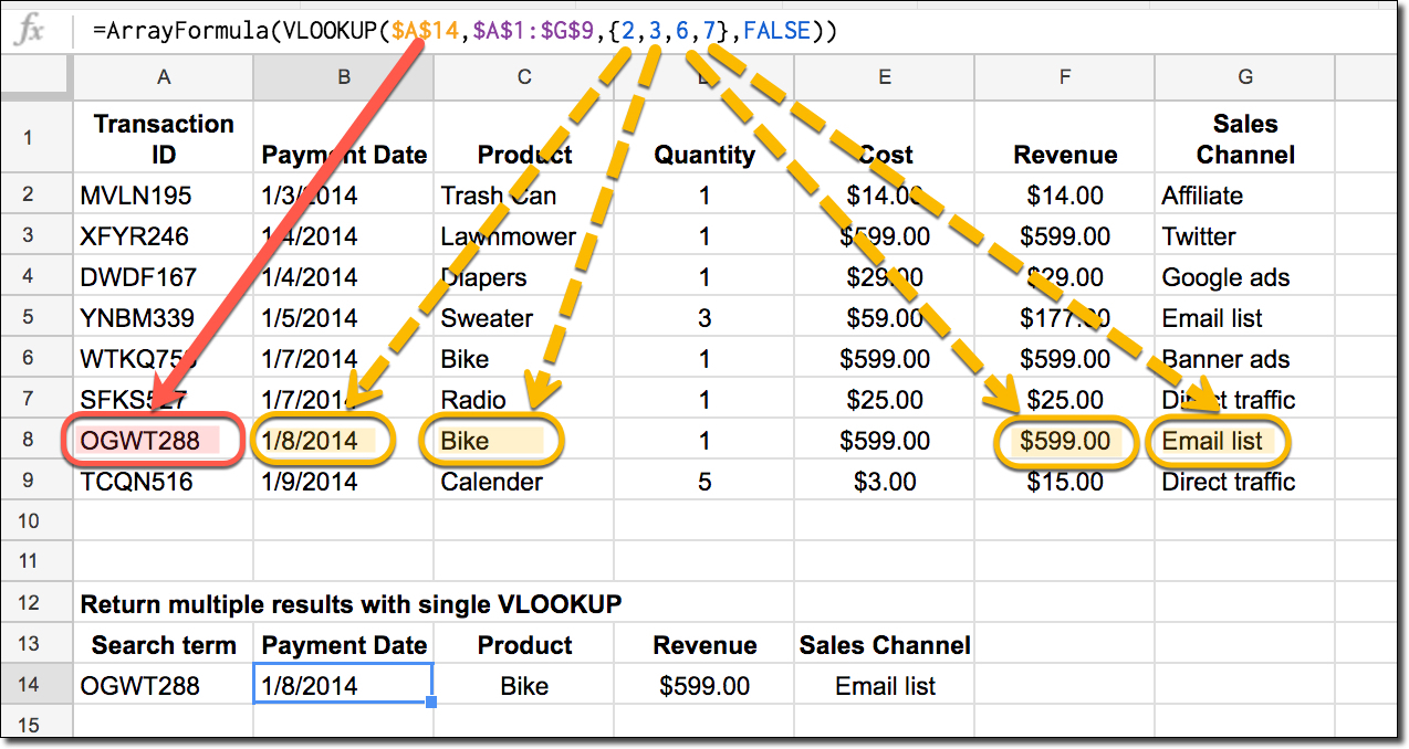 vlookup to compare two columns in excel 2010