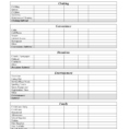 How To Keep A Budget Spreadsheet With Keeping A Budget Worksheet Sample Worksheets  Bardwellparkphysiotherapy