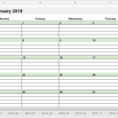 How To Make A Calendar In Google Spreadsheet Within Free 2019 Editorial Calendar In Google Sheets  Young Adult Money