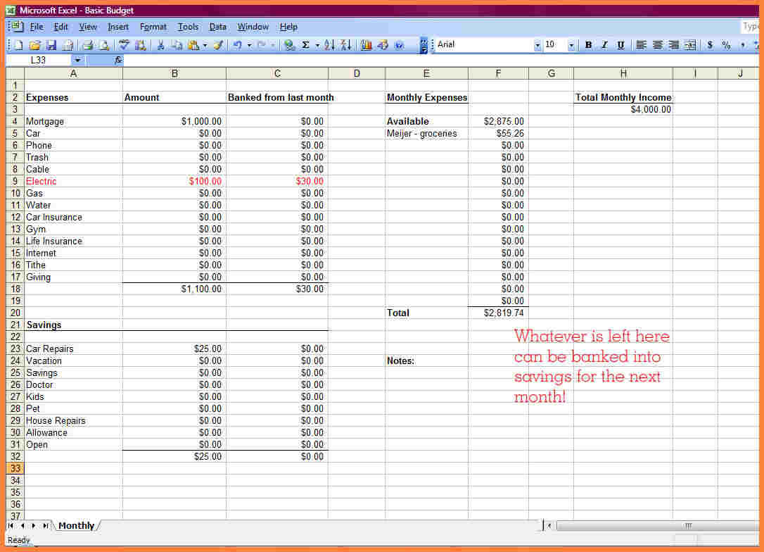 How To Make A Financial Spreadsheet With How To Make A Financial Spreadsheet  Resourcesaver