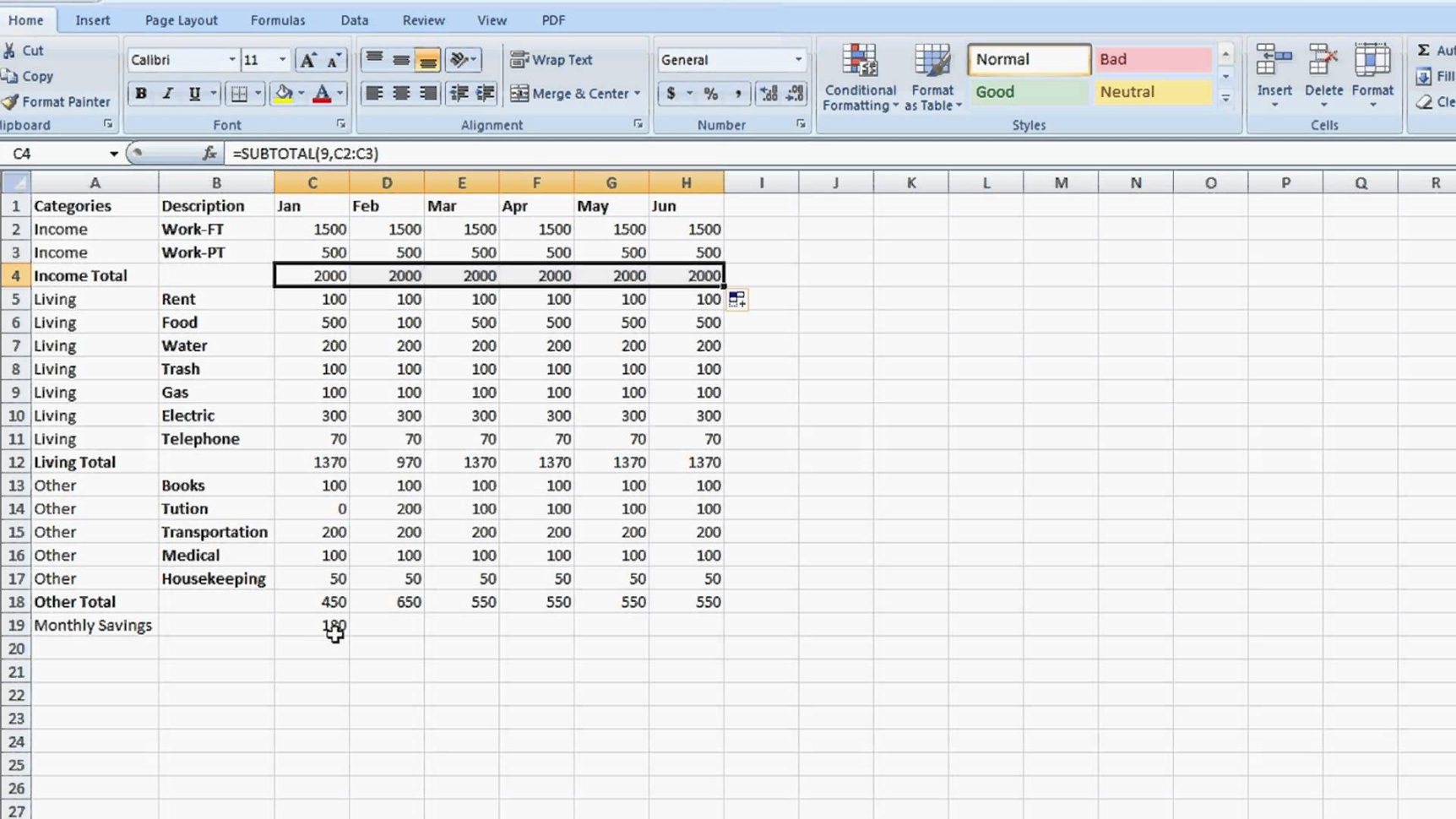 how-to-make-a-good-budget-spreadsheet-throughout-small-business