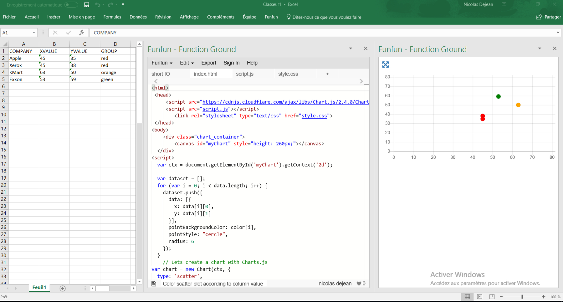 How To Make A Scatter Plot In Google Spreadsheet Regarding How Can I Color Dots In A Xy Scatterplot According To Column Value