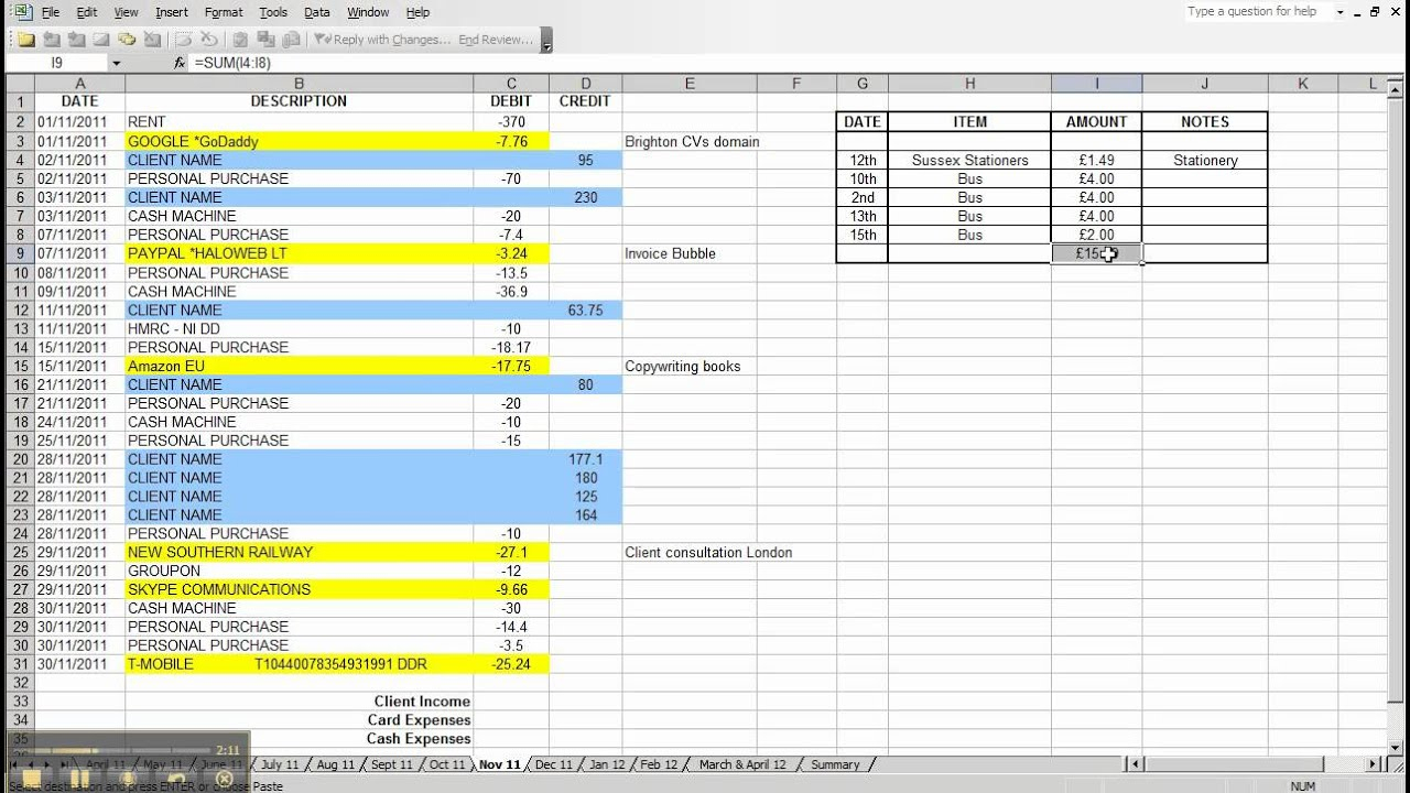 How To Make A Spreadsheet For Business Expenses With Regard To Spreadsheet Business Expenses Excel Spreadsheet Templates How To