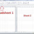 How To Make A Spreadsheet In Excel 2016 With Regard To How Do I View Two Sheets Of An Excel Workbook At The Same Time