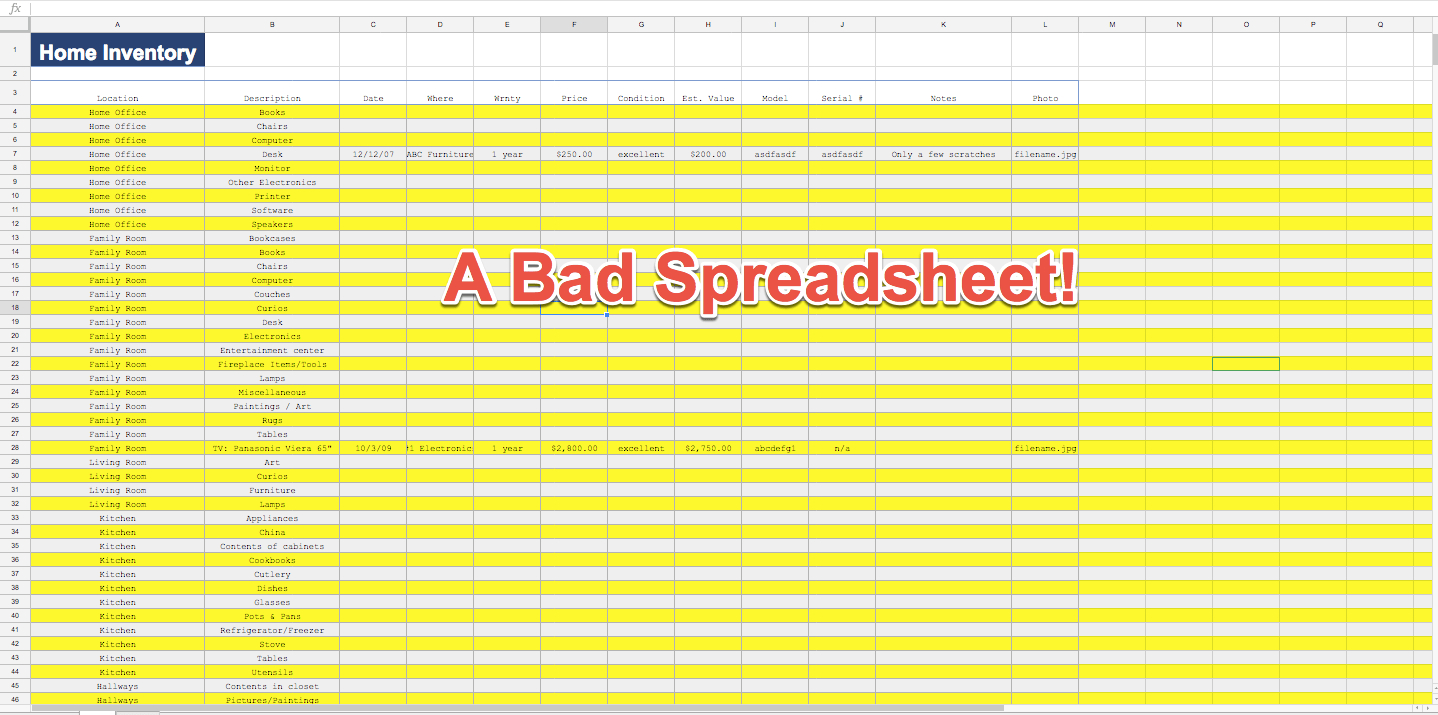 How To Make A Spreadsheet Look Good For How To Make Your Excel Spreadsheets Look Professional In Just 12 Steps
