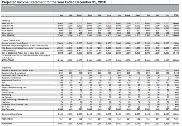 How To Make An Accounting Spreadsheet in Make Boss: Accounting For ...