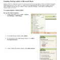How To Make Mailing Labels From Excel Spreadsheet Intended For Mail Merge Creating Mailing Labels 3/28/ 2011 Pages 1  6  Text