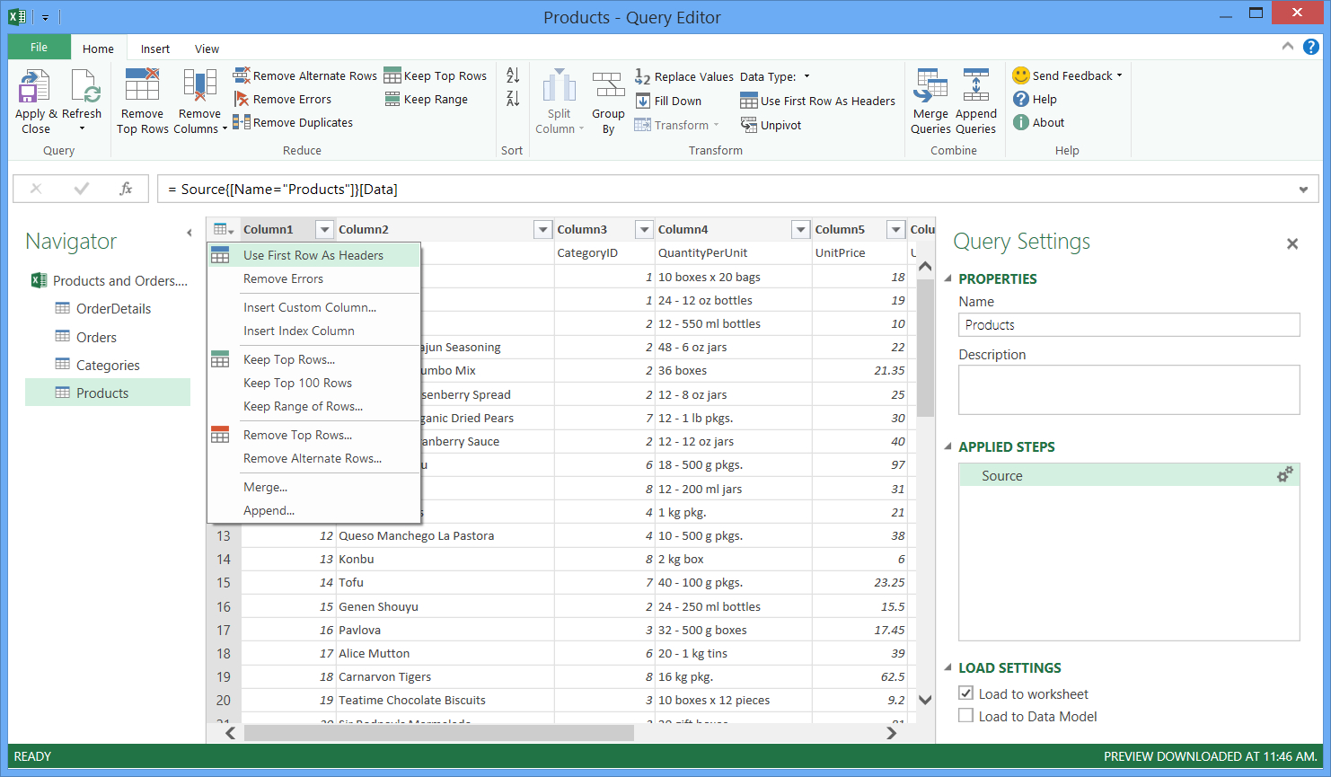 how to consolidate data in excel from multiple excel files