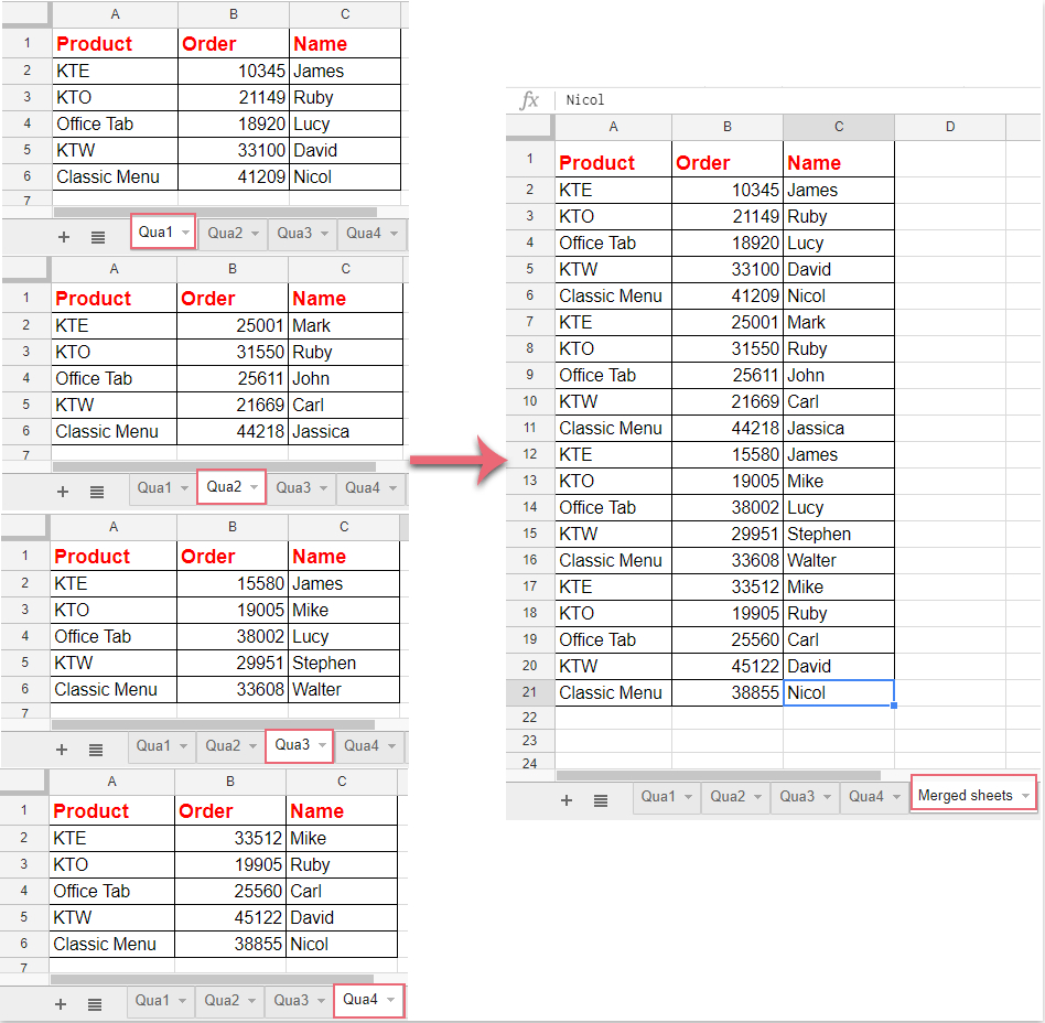 combine excel files